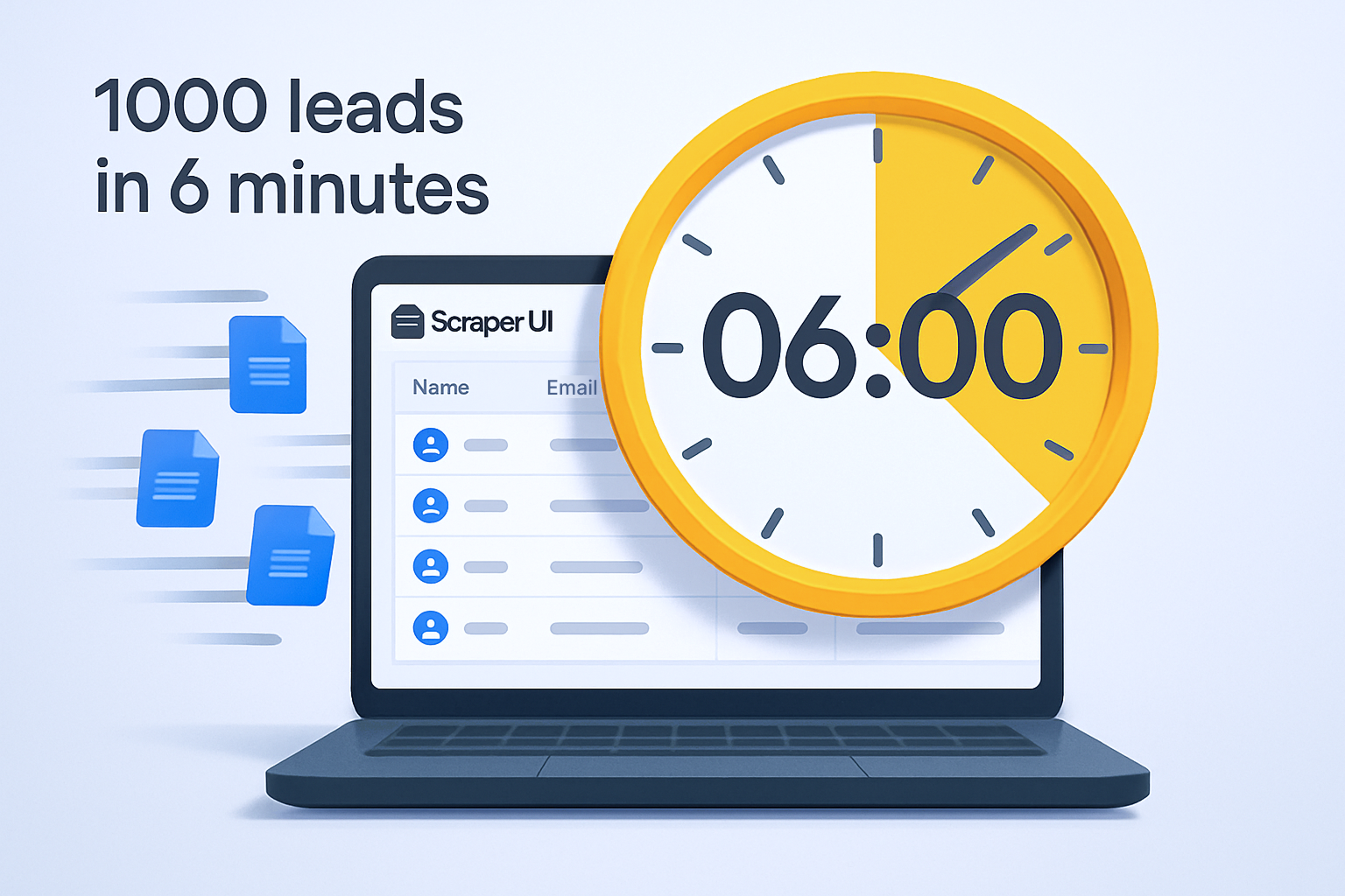 NavExtract allows you to download your entire search or just the determined qualified leads